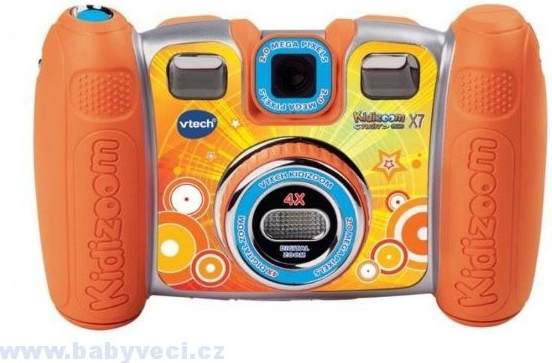 Vtech Kidizoom dětský fotoaparát oranžový Twist Plus X7 oranžová od 1 595  Kč - Heureka.cz