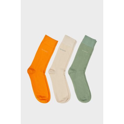 Gant ponožky 3-PACK SOFT COTTON SOCKS 3-PACK zelená – Zboží Mobilmania