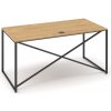 Psací a pracovní stůl Lenza Stůl ProX 158 x 80 cm, s krytkou, dub hamilton / grafit