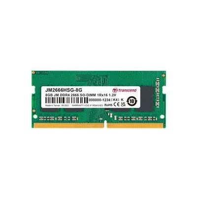 Transcend JetRam DDR4 8GB 2666MHz CL19 JM2666HSG-8G – Hledejceny.cz