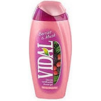 Vidal Berries & Musk sprchový gel 250 ml