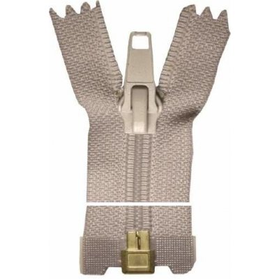Spirálový zip, dělitelný, Silný - 70cm - šedý - STAP - BALENÍ 10 ks – Hledejceny.cz
