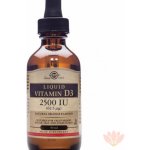 Solgar Liquid Vitamin D3 Tekutý vitamín D3 2500 IU 62,5 mkg 59 ml – Hledejceny.cz