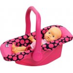 PlayTo Autosedačka pro panenky Anetka růžová – Zboží Dáma