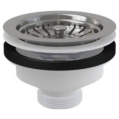 Alcadrain Výpust dřezová 6/4" s nerezovou mřížkou DN115, A37 – Zboží Dáma