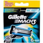 Gillette Mach3 6 ks – Zbozi.Blesk.cz