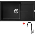 Sinks G14126 Set ULTIMA 860 XXL Pureblack + FLEXIA /černá – Sleviste.cz
