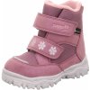 Dětské kotníkové boty Superfit zimní boty Husky1 1-006045-8510 s membránou lila/rosa