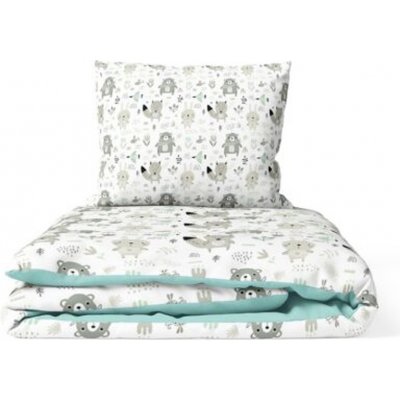 Ankras povlečení Animals zelené 135 x 100 cm – Sleviste.cz