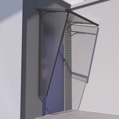 Covernit Boční stěna T-160 antracit / čirá Levá – Sleviste.cz