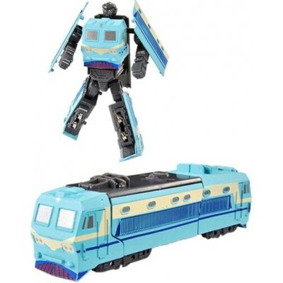 Rappa Kovová lokomotiva rozložitelný robot modrá – Zboží Mobilmania