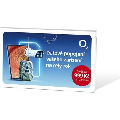 O2 Roční datové připojení 50 GB – Zboží Živě