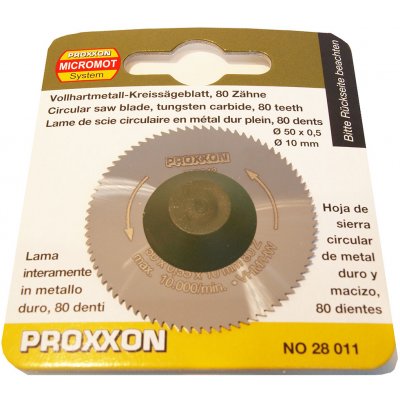 PROXXON tvrdokovu pilový kotouč 28011 – Zboží Dáma