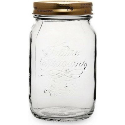 Bormioli Rocco Zavařovací sklenice s víčkem Quattro Stagioni 1000ml – Sleviste.cz