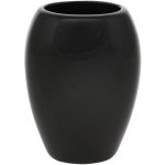 Keramická váza Jar, 14 x 20 x 9 cm, černá – Zboží Dáma