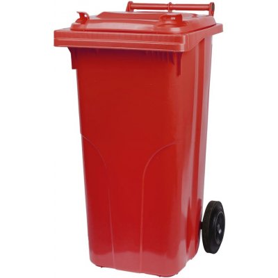 J.A.D. TOOLS popelnice 120 l červená plastová – Zboží Mobilmania