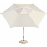 HAY Slunečník Terrazza Hexagon, off-white and grey – Hledejceny.cz