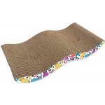 Magic Cat Wave 1 kartonové škrabadlo 43 x 22 x 4 cm – Hledejceny.cz