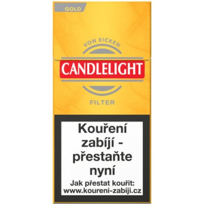 Candlelight Filter Gold 10 ks – Sleviste.cz