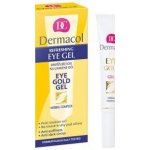 Dermacol eye Gold Gel oční gel proti otokům únavě a kruhům pod očima 15 ml – Zbozi.Blesk.cz