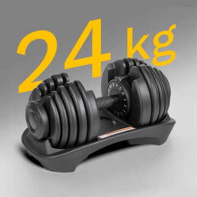 REBEL ACTIVE RBA-2303 Nastavitelná litinová činka 24 kg – Zboží Dáma