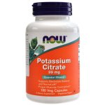 Now Potassium Citrate draslík jako citrát draselný 99 mg x 180 rostlinných kapslí – Hledejceny.cz