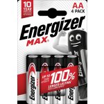 Energizer Max AA 4ks EN-MAXAA4 – Zboží Živě