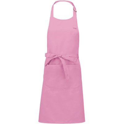 Kariban Zástěra Sommelier K890 s laclem COT20K890a1099-dark pink Růžová tmavá – Zboží Dáma