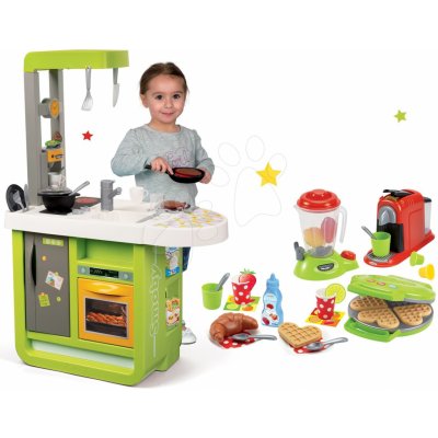 Smoby set kuchyňka Cherry Kitchen a Écoiffier vaflovač s doplňky 310900-8 – Zbozi.Blesk.cz