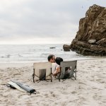 Křeslo VIRTUFIT Foldable Beach Chair Černé – Hledejceny.cz