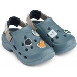 Liewood sandálky Milas Whale blue mix – Zboží Mobilmania