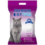 Premium Cat Clumping Bentonite Litter Levandule 20 kg – Sleviste.cz