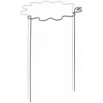 Kruhová podpěra pro rostliny, 1/2 kruhu, průměr 40 cm / výška 70 cm – Zboží Mobilmania