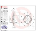 BREMBO Brzdový kotouč COATED DISC LINE - 280 mm BRE 09.A727.11 – Zbozi.Blesk.cz