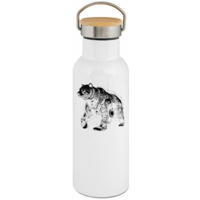 123TRIKO termoska Medvěd-Grizzly-Tech, černý potisk 500 ml – Hledejceny.cz