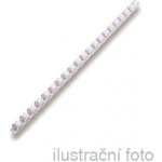 Eurosupplies Plastové hřbety pro vazbu 9/16", 12 mm, bílé – Hledejceny.cz