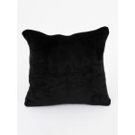 MKLuzkoviny.cz mikroplyš Exclusive Laura černá 40 x 40 cm – Zboží Mobilmania