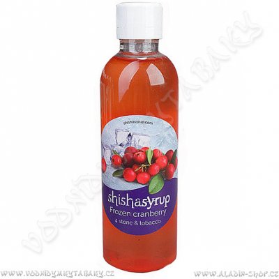ShishaSyrup Melasa Ledová brusinka 100 ml – Zboží Dáma