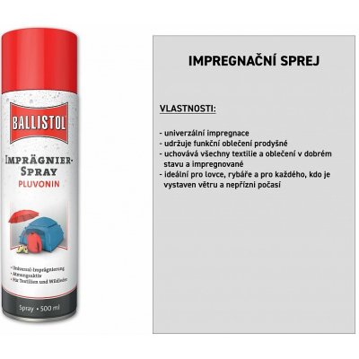 Ballistol Pluvonin 500 ml – Zboží Mobilmania