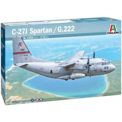 Italeri Plastikový model letadla 1450 C-27J Spartan G.222 1:72