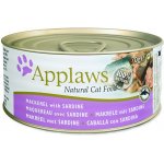 Applaws Cat makrela a sardinky 70 g – Zboží Mobilmania