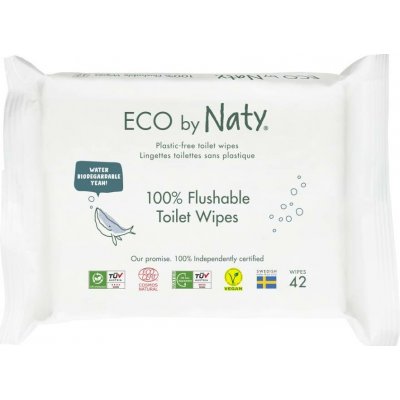 Eco by Naty vlhčené obrúsky toaletné Eco 42 ks – Hledejceny.cz