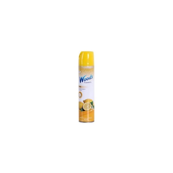 Osvěžovač vzduchu Woods Flowers Aerosolový sprej - citron, 300 ml