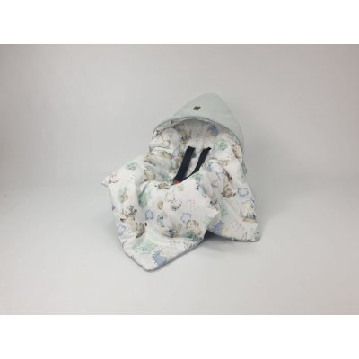 Ourbaby swaddle blanket grey šedá – Zboží Dáma