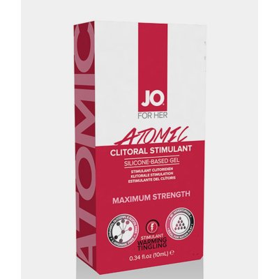 System JO Clitoral Stimulant Warming Atomic 10 ml – Sleviste.cz