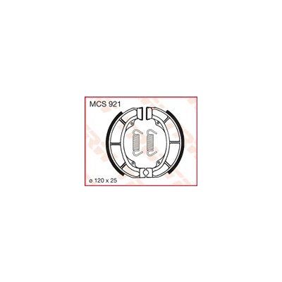 Brzdové čelisti - pakny ( TRW LUCAS MCS921