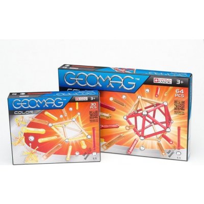 Geomag Color 64 + Geomag Color 30 – Zboží Mobilmania