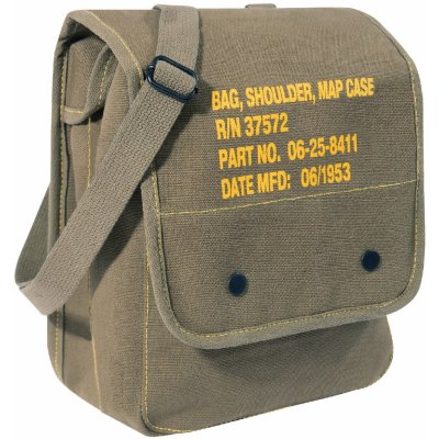 Rothco Map Case Military Stencil olivová 7 l – Zboží Dáma