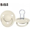 Dudlík Bibs 1010216 silikon kulatá třešinka De Lux Ivory