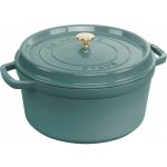Staub Litinový hrnec s poklicí Cocotte, eukalyptová, 20 cm / 2,2 l 1025319 – Sleviste.cz